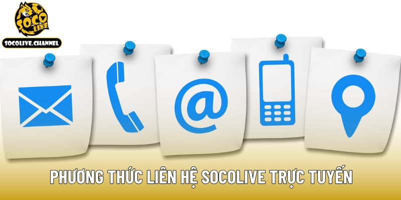 Phương thức liên hệ Socolive trực tuyến